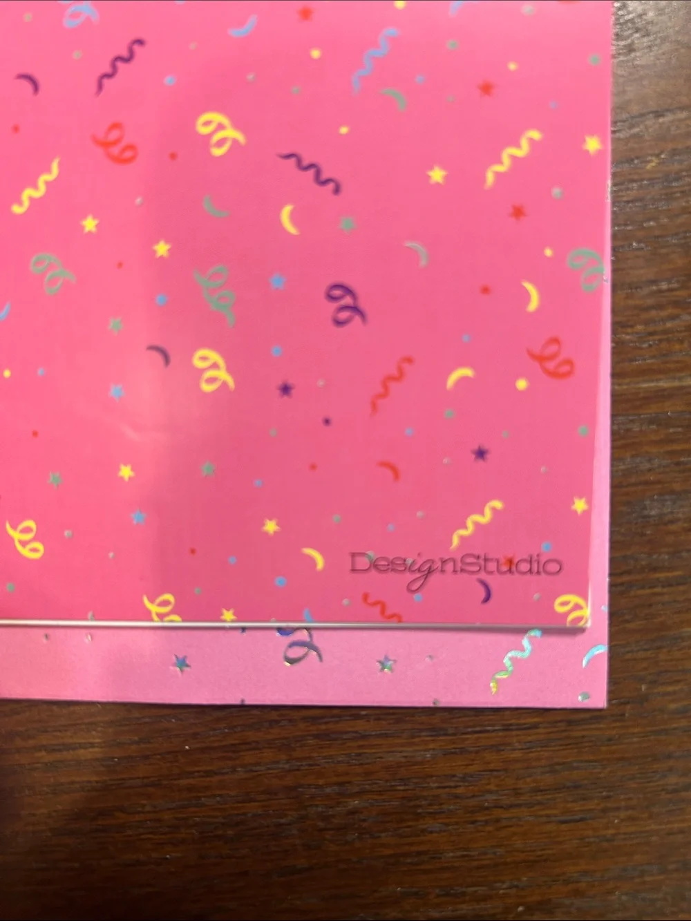 N/A multicolor greeting
